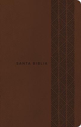 Santa Biblia edición ágape café oscuro