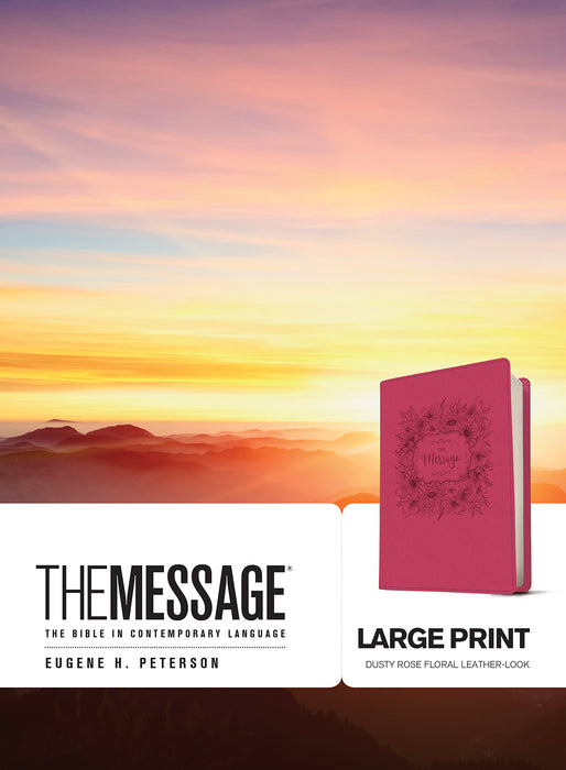 The message pink letra grande - Eugene H. Peterson