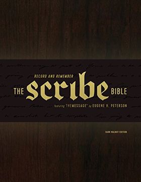 The Message Scribe Bible (Hardcover, Dark Walnut)