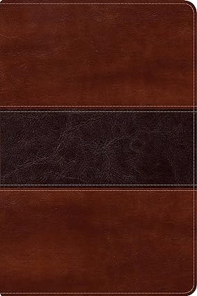 Biblia del Pescador, letra grande, caoba símil piel- RVR 1960