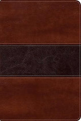 Biblia del Pescador, letra grande, caoba símil piel- RVR 1960