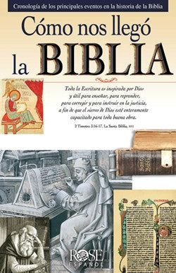 Folleto Cómo nos llegó la Biblia