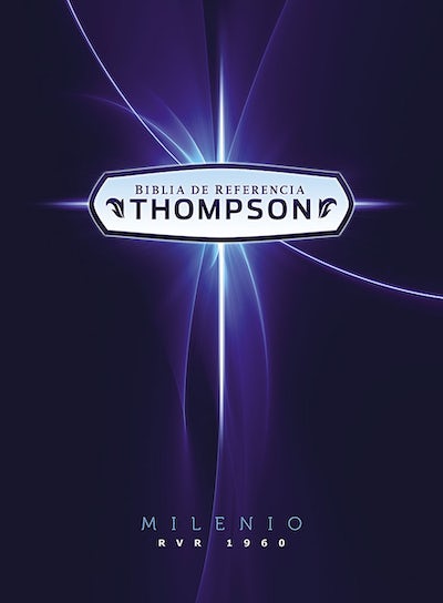 Biblia de referencia Thompson, azul milenio tapa dura - RVR 1960