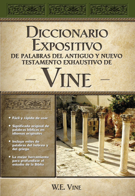 Diccionario expositivo de palabras del nuevo y antiguo testamento - W.E. Vine - Coffee & Jesus