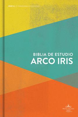 Biblia de estudio arco iris tapa dura - RVR 1960