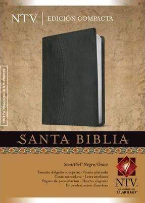 Santa Biblia  Edición compacta  NTV - Negro ónice - Coffee & Jesus