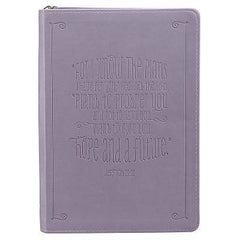 I Know the Plans Journal: Purple