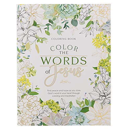 Libro para Colorear: Color the Words of Jesus
