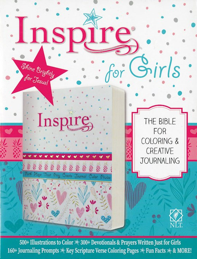Biblia Inspire creative journaling new living translation (English Version)
