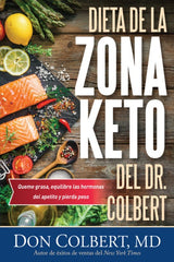 Dieta de la Zona Keto del Dr. Colbert - Tapa rústica