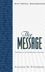 The Message, Numbered Edition, Personal Size, with Topical Concordance