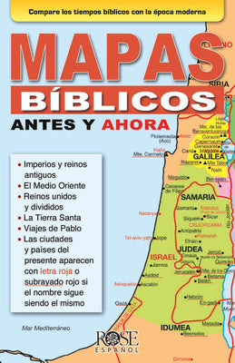 Folleto Mapas Biblicos antes y ahora