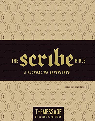 The Message Scribe Bible, brown leather-Soft