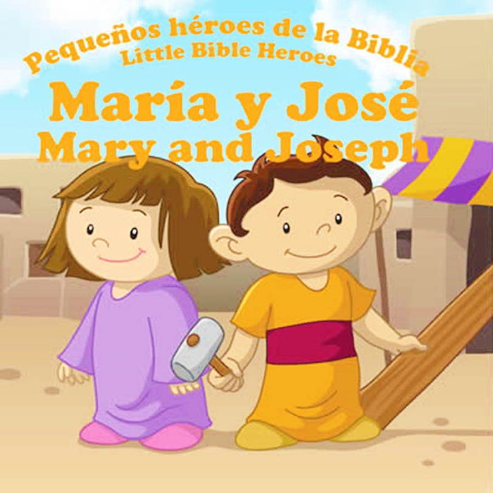 Pequeños héroes de la Biblia: María y José - Prats - Coffee & Jesus