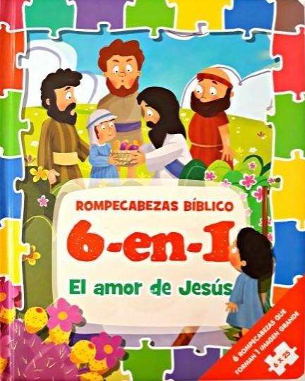 Biblia rompecabezas para niños: El amor de Jesús - Coffee & Jesus