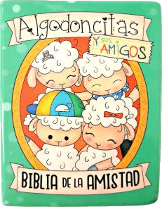 Biblia de la amistad, algodoncitas vinilo - RVR 1960
