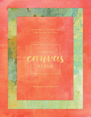 The message canvas Bible para colorear - Eugene H. Peterson