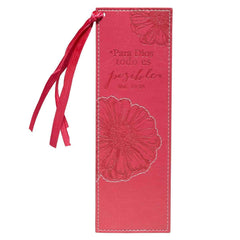 Separador Rosado - Mateo 19:26