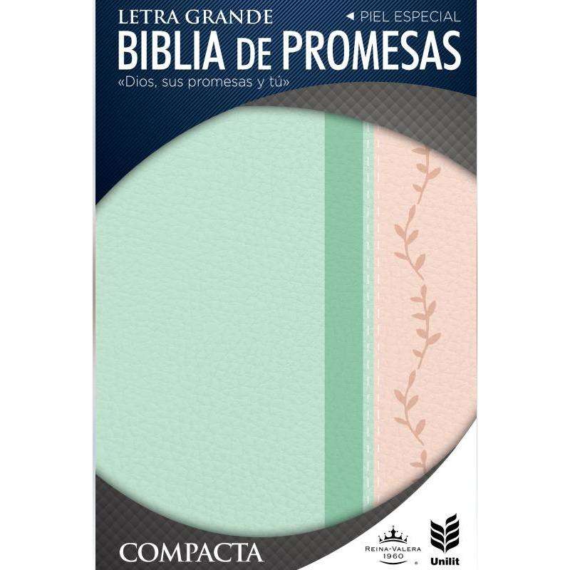 Biblia de promesas, compacta piel especial vintage - RVR 1960