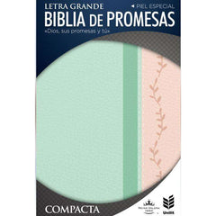 Biblia de promesas, compacta piel especial vintage - RVR 1960