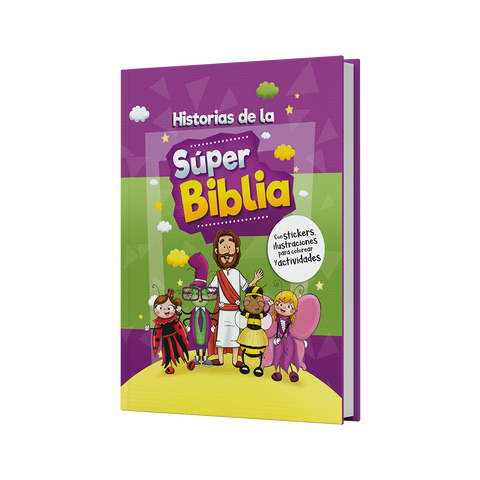 Biblia Historias de la Súper Biblia Bichos Freak | Biblia Ilustrada para Niños