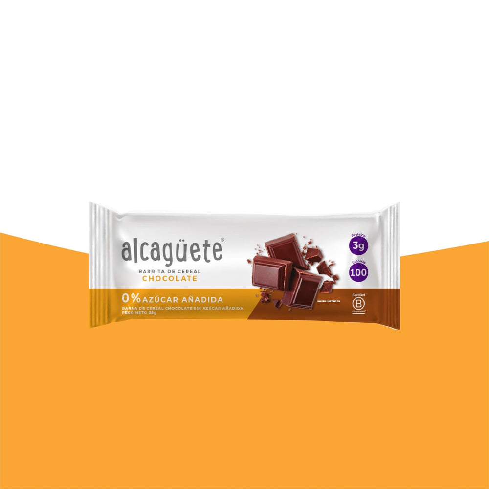 Barra de cereal chocolate - Alcagüete