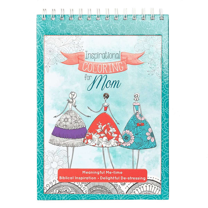 Inspirational Coloring For Mom - Coffee & Jesus