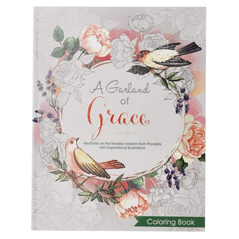 Libro De Colorear - A Garland Of Grace -