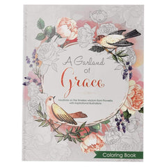 Libro De Colorear - A Garland Of Grace -