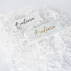 Tabla decorativa BELIEVE - Su Presencia