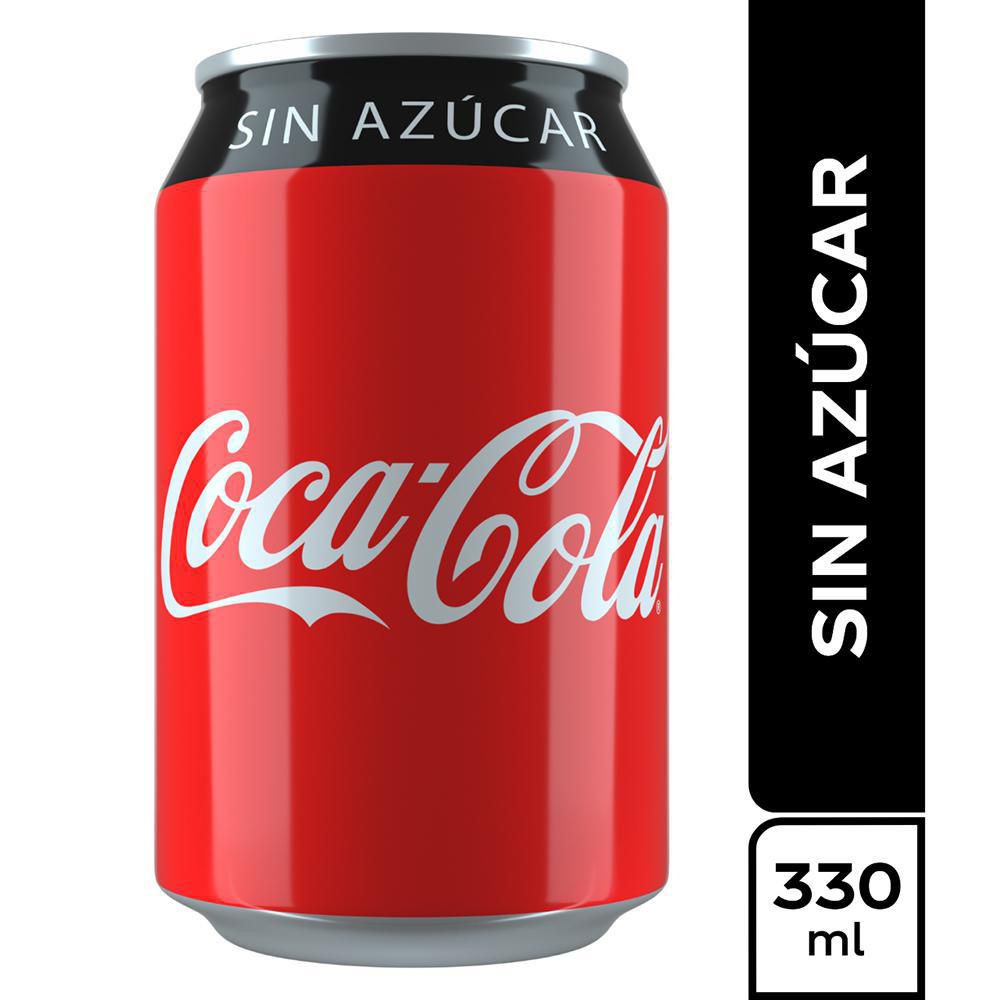 Coca Cola Zero Lata X 285 Ml