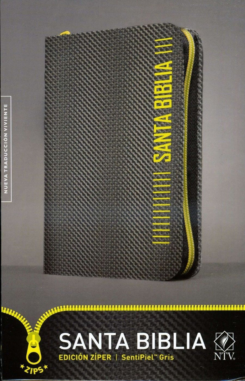 Santa Biblia edición ziper, imitación cuero - NTV
