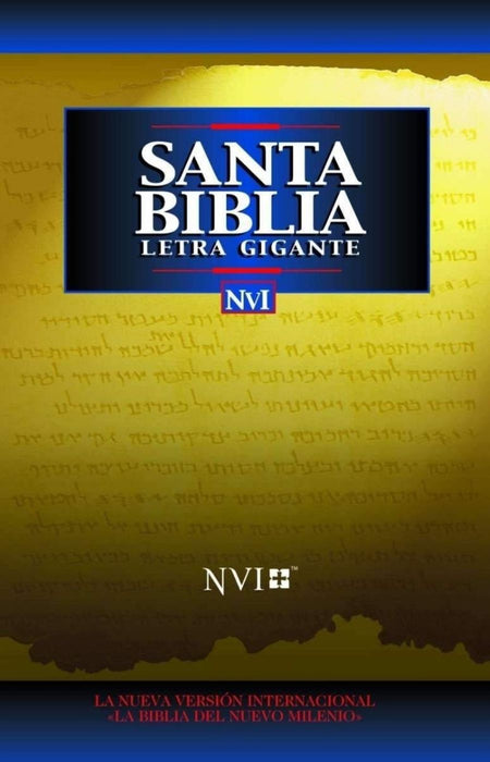 NVI Santa Bíblia letra grande rústica NVI