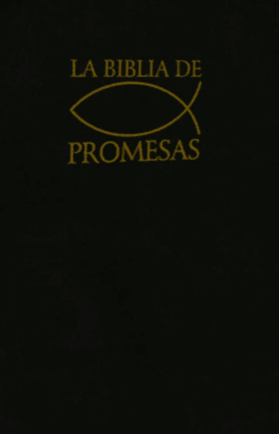 Biblia de promesas, tapa rustica negro - RVR 1960
