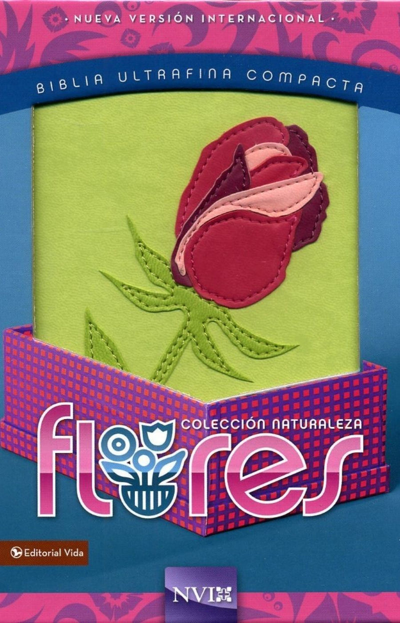 Santa Biblia ultrafna compacta rosa - NVI