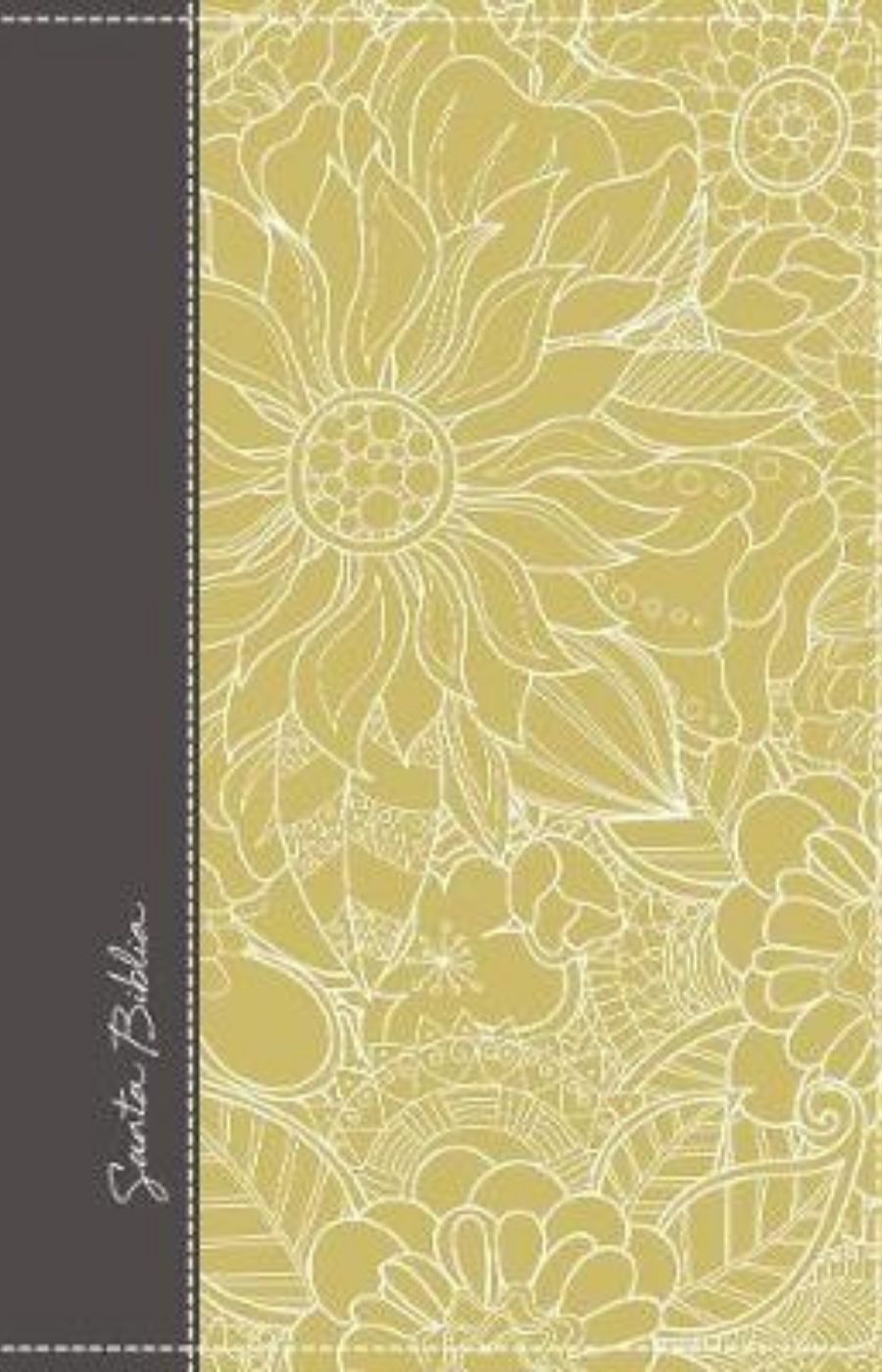 Biblia revisada, tela ocre gris - RVR 1960