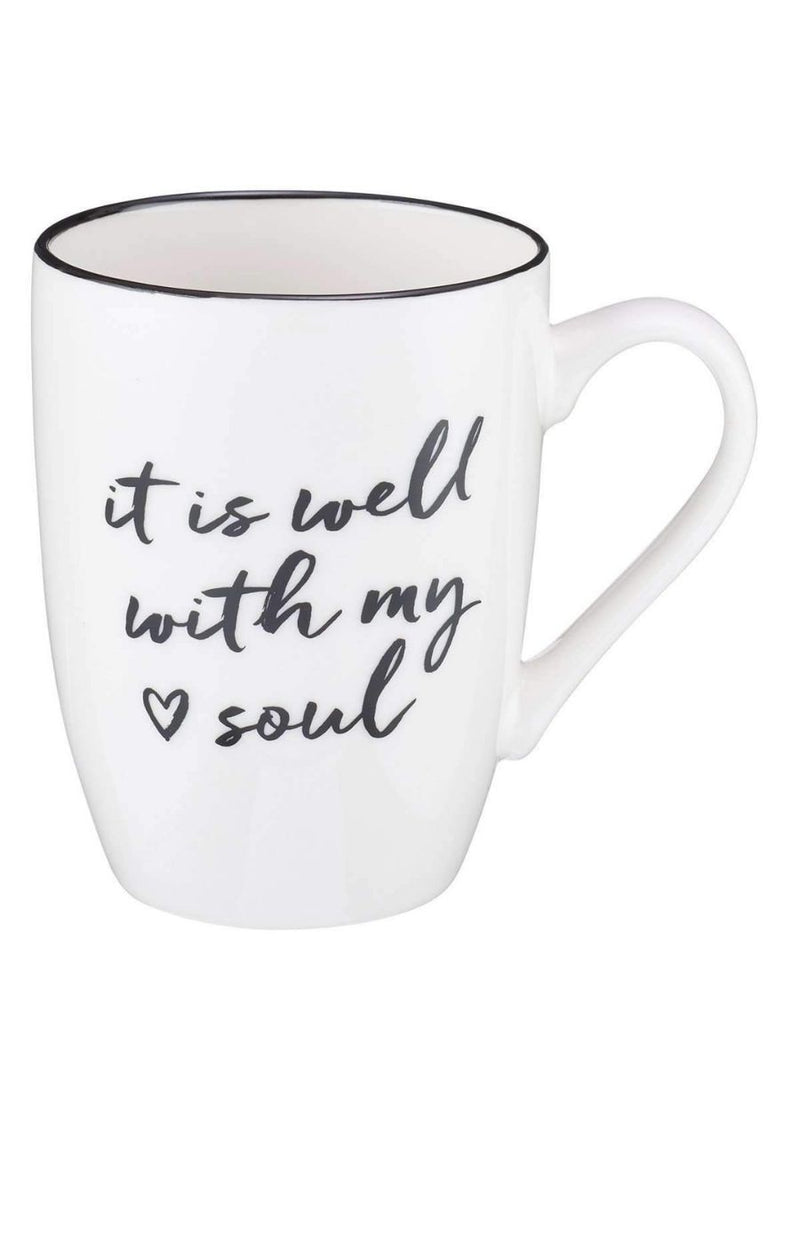 MUG -  VALUE IT IS WELL - Coffee & Jesus