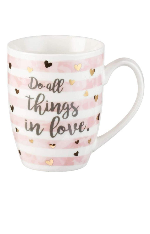 MUG -  DO ALL THINGS IN LOVE - Coffee & Jesus