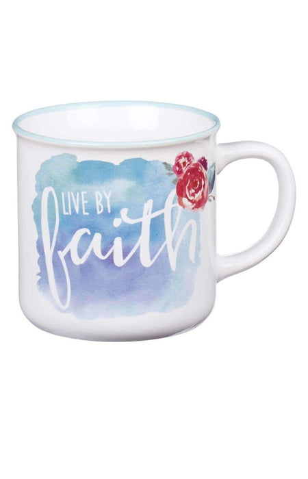 MUG -  LIVE BY FAITH - Coffee & Jesus