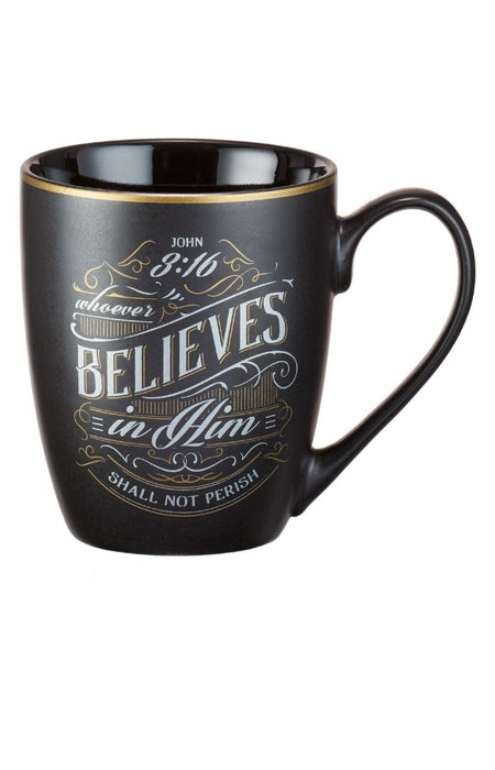 Whoever believes Ceramic Coffee Mug - Coffee & Jesus