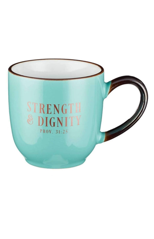 MUG -  STRENGTH AND DIGNITY - Coffee & Jesus