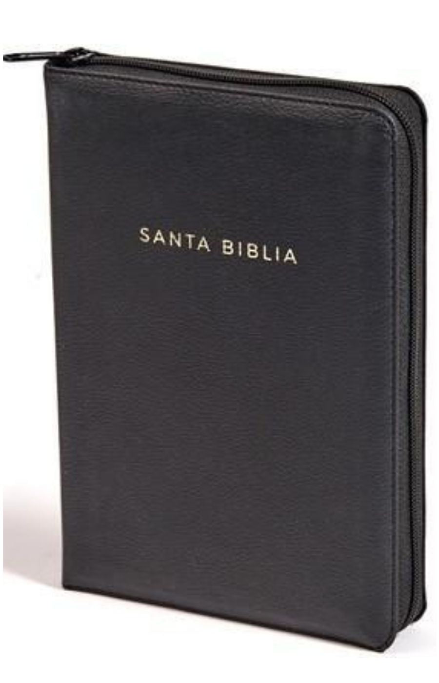 Biblia  letra grande con cierre, color negro - RVR 1960