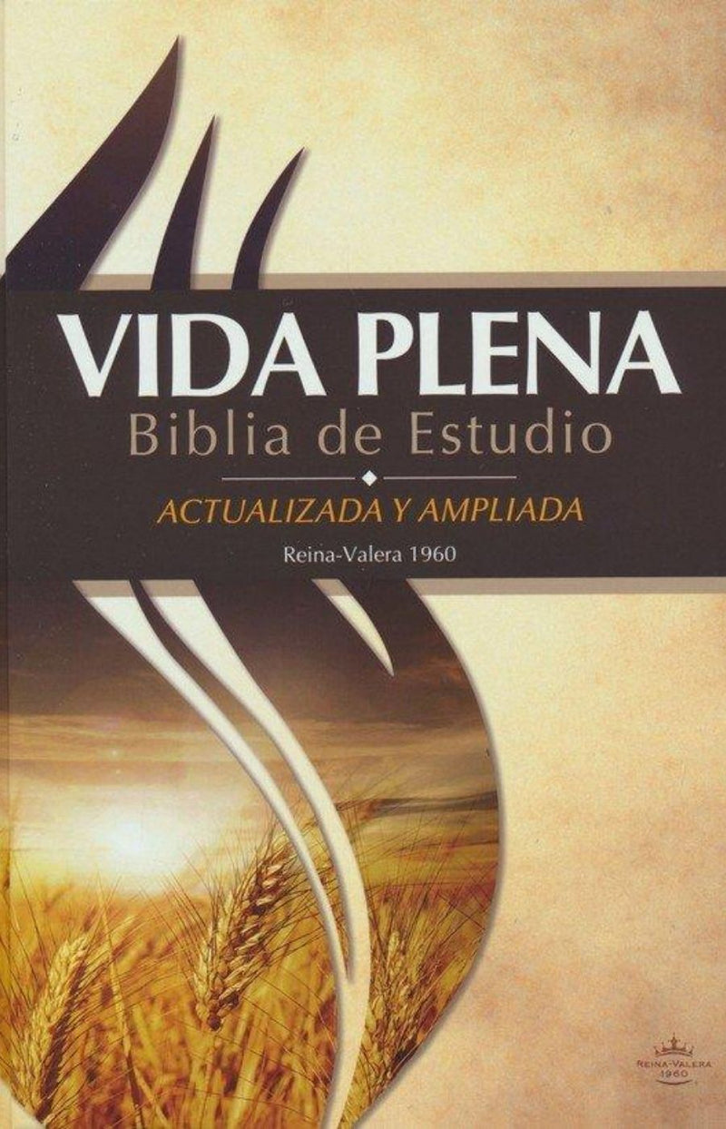 Vida plena Biblia de estudio con índice - RVR 1960