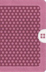 Biblia ultrafina compacta rosa con cierre - NVI