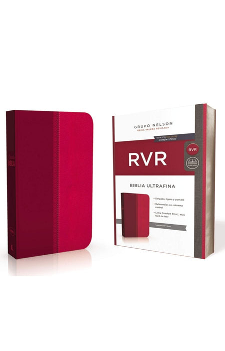 Biblia revisada ultrafina rosa - RVR 1960