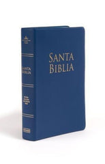 Biblia letra grande, personalizada azul - RVR 1960