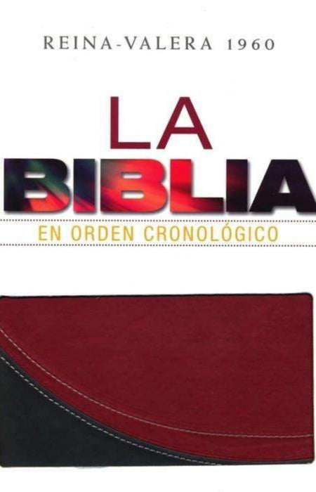 Biblia en orden cronológico, imitación cuero - RVR 1960