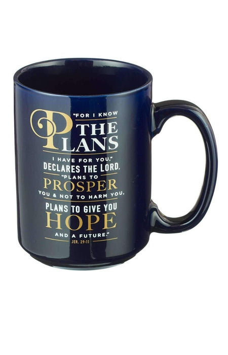 MUG -  FOR I KNOW THE PLANS - Coffee & Jesus