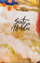 Biblia para mujeres, letra gigante y tamaño manual con cierre, multicolor - RVR 1960