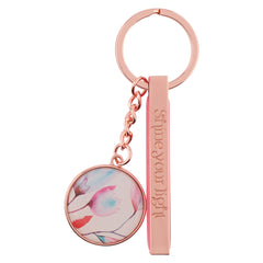 Llavero Shine your light pink- Rose Gold